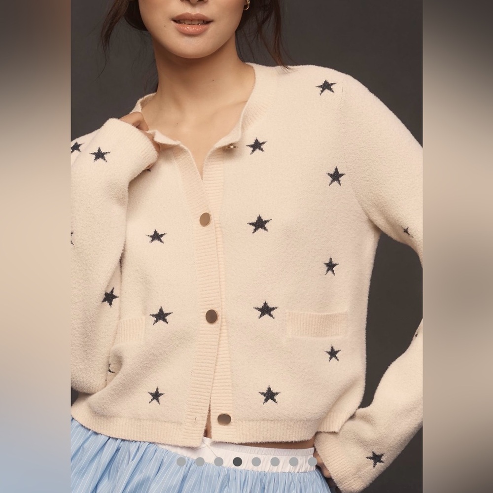 NVLT Star Lady Knit Cardigan from Anthropologie NEW with TAGS Size XS